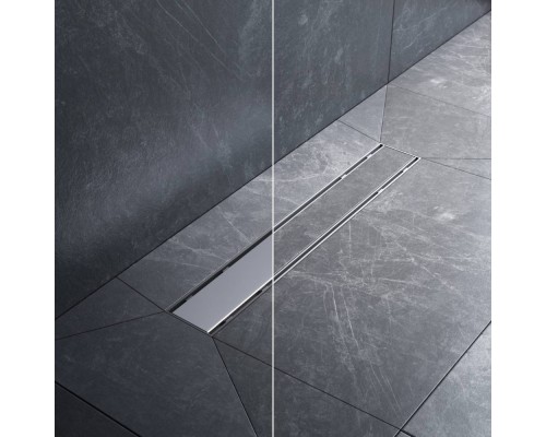 W02SC-U11-050-04SB Трап для душа линейный, универсальный затвор Tile, 50 см W02SC-U11-050-04SB Трап для душа линейный, универсальный затвор Tile, 50 см