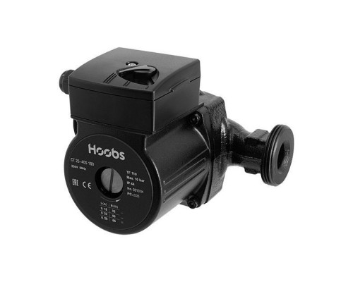 Насос циркуляционный Hoobs CT 25-40S 180мм 65Вт 1х220В 50Гц (с гайками). 08101H Насос циркуляционный Hoobs CT 25-40S 180мм 65Вт 1х220В 50Гц (с гайками). 08101H
