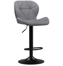 Барный стул Woodville Trio light gray, опора black
