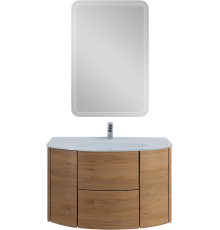 Мебель для ванной комнаты Cezares Eden 91 rovere tabacco, раковина 82399