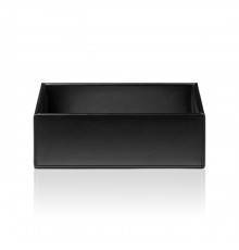 Decor Walther Brownie BOD2 Универсальная коробка 24.5x13x9.5см, настольная, цвет: черная кожа. 0930660
