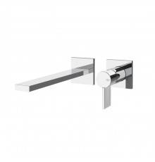 Gessi Inverso Rigato Смеситель для раковины, настенный, цвет: хром. 73588#031