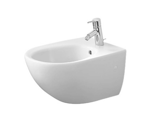 Duravit Architec Биде подвесное с перел., с плоскостью под смес.,вкл. крепление Durafix, 36.5x58см, Цвет: Белый. 2531150000