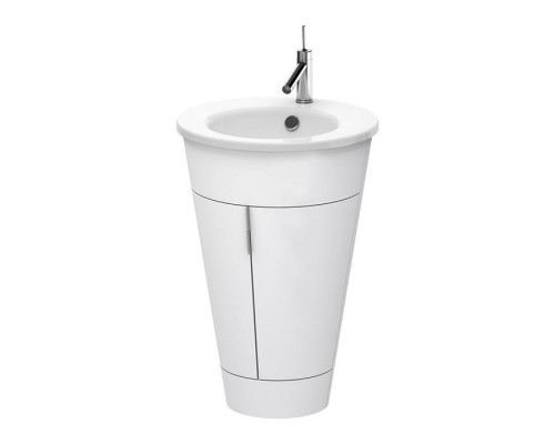 Duravit Starck 1 Тумба напольная 60x56xh82.5см, с раковиной , подсветка LED, цвет: white satin matt. 0406580000, S1970400000, S1952003636 Duravit Starck 1 Тумба напольная 60x56xh82.5см, с раковиной , подсветка LED, цвет: white satin matt. 0406580000, S1970400000, S1952003636