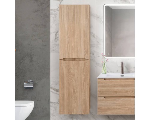 Шкаф-пенал BelBagno Etna 40 L rovere bianco