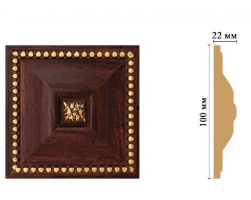 Вставка цветная DECOMASTER D209-1084 (100*100*22мм) Вставка цветная DECOMASTER D209-1084 (100*100*22мм)