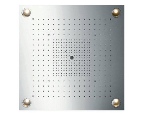 Axor ShowerCollection Верхний душ ShowerHeaven 720x720 мм, сподсветкой, frac34;rsquo;, нерж.сталь. 10627800
