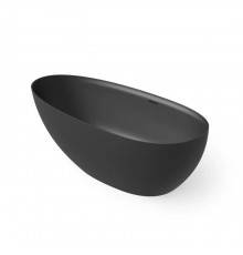 Dea Design Edge Ванна 160x76x56см., отдельностоящая, Solid Surface, цвет: Black №16. DD8908 1600 16