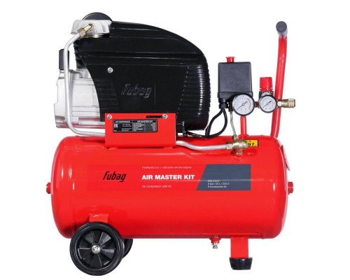 Компрессор Fubag AIR MASTER KIT + 6 (FC 230/24 + 6 предметов) Компрессор Fubag AIR MASTER KIT + 6 (FC 230/24 + 6 предметов)
