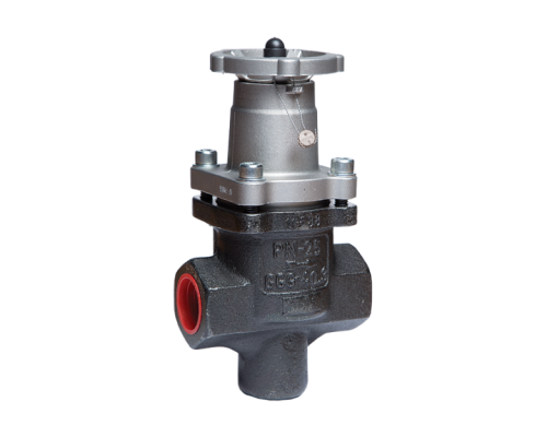 Регулятор давления  после себя  ADL Гранрег КАТ41-01-3,0-02-01-025-25-4,0-ВР/ВР 1  Kvs=3,0 Рвых=1,4...4,0 бар PN25 Tmax=+210°C GGG40. DE04J216921