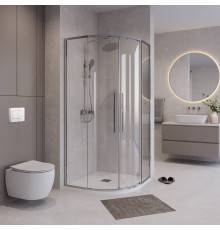 Душевой уголок Niagara Nova NG-6627-34 100x100, профиль хром, стекло прозрачное