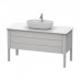 Duravit Luv База напольная 138.8x57х74.3см., с 2 выдв. ящиками, каменной столешницей и раковиной, цвет: белый матовый. LU956603939,  0379602300,  LU946601717