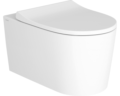 Унитаз подвесной VitrA Nest QuantumFlush 7870B403-0075 безободковый, с микролифтом
