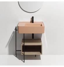 Simas Ratio Раковина чаша подвесная 65x46xh18 см, с 1 отв. для смесителя, без перелива, цвет: caramello. RA65 CARAMELLO