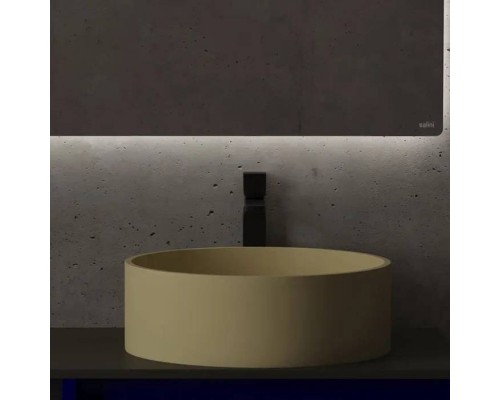 Salini Зеркало для ванны OMBRA 160х70х2.5см., с LED подсветкой, влагостойкое AGC Сrystalvision, сенс. выкл., крепления, обогрев, антизапот.. 27M021670BH