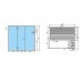 Effegibi Sky Corner Сауна 230x200х211см, угловая DX, цвет: канадский хемлок. SA 55 40 0027