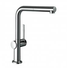 Hansgrohe Talis Смесиетель для раковины, на 1 отв., с выдвижным изливом, цвет: хром. 72845000