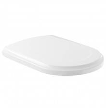 VilleroyBoch Hommage Сиденье с крышкой для унитаза, SoftClose, цвет: белый/нержавеющая сталь. 8809S1R1