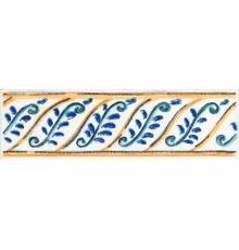 Бордюр Kerama Marazzi Капри майолика STG\A493\1146 глянцевый