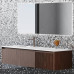 Salini Зеркало для ванны OMBRA 200х70х2.5см., с LED подсветкой, влагостойкое AGC Сrystalvision, сенс. выкл., крепления, обогрев, антизапот.. 27M022070BH