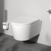C8F1700MWSC Унитаз подвесной FlashClean с сиденьем микролифт, матовый