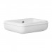 Azzurra Charme Раковина подвесная/накладная 55x46xH18 см, 1 отв., цвет: Bianco lucido. CHLP05546T0MBI/(CHA255 bi)*1