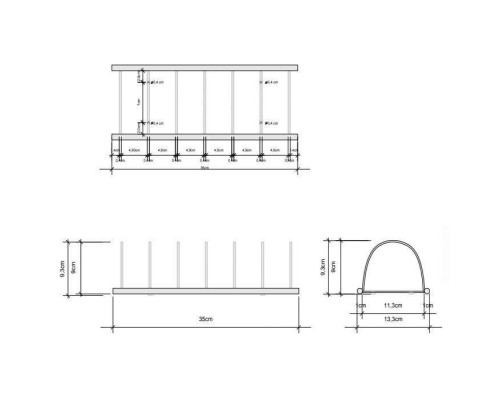 Decor Walther DW 221 Полотенцедержатель, 35см., цвет: черный матовый. 0846860 Decor Walther DW 221 Полотенцедержатель, 35см., цвет: черный матовый. 0846860