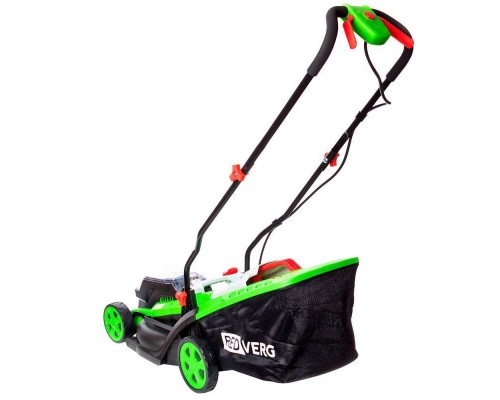 Газонокосилка аккумуляторная REDVERG RD-LM36-340/U (без акк, без з/у) + ЗУ 4А + 2 5Ач АКБ