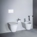 Laufen Kartell Биде подвесное 54.5х37х29см с 1 отв. под смеситель, без боковых отв, цвет: белый. 8.3033.1.000.302.1