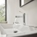 Hansgrohe Finoris Смеситель для раковины, 1 отв., с донным клапаном, цвет: хром. 76020000