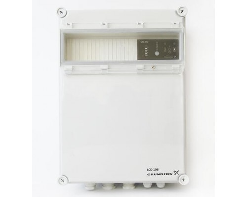 Шкаф управления 2-мя дренажными насосами с In= до 12А, 1х230В Grundfos LCD 110.230.1.12. 96842071
