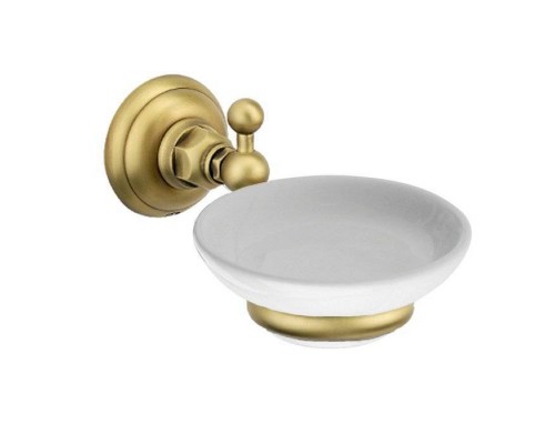 Nicolazzi Classica Мыльница подвесная с настенным держателем, керамика/бронза. 1487BZ Nicolazzi Classica Мыльница подвесная с настенным держателем, керамика/бронза. 1487BZ