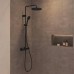 Duravit Shower Systems Душевая система в комплекте с термостатическим смесителем, цвет: чёрный матовый. TH4282008046