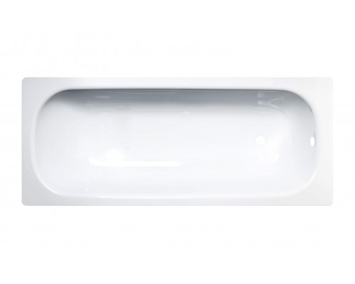 Стальная ванна DONNA VANNA DV-75901 170x70 см, пристенная, белая, на ножках