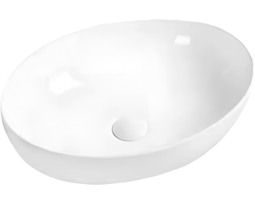 Раковина Orange B05-520W 52 см белый глянец