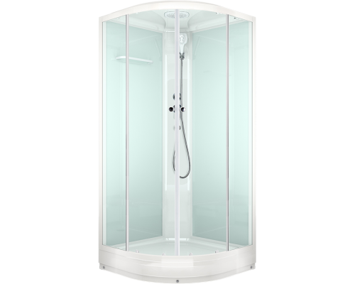 Душевая кабина Melodia della vita Classica MB01003 80х80, с низким поддоном