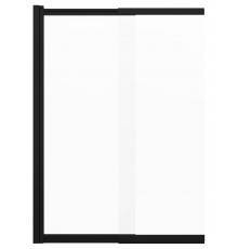 Шторка для ванны Azario Merrit 80х140 цвет профиля черный AZ-NF6122 800 BLACK