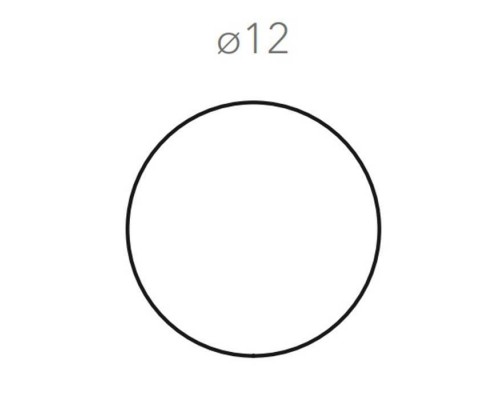 ADJ Круглый костер, D12 см., цвет: белый/панна котта. 0009.10/16 ADJ Круглый костер, D12 см., цвет: белый/панна котта. 0009.10/16