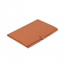 ADJ Папка для бумаг А4, 23x31 см., цвет: коньяк/бордо. 1624.09/30