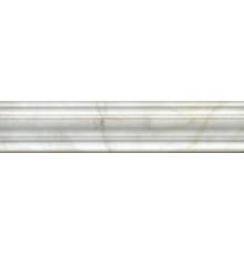 Бордюр Kerama Marazzi Кантата BLE024 глянцевый 25x5,5 багет белый