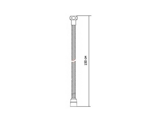 Nicolazzi Doccia Шланг 150 см - 1/2rdquo;х1/2rdquo;,конус-конус, цвет: Gold. R7097GO (старый C7097GO) Nicolazzi Doccia Шланг 150 см - 1/2rdquo;х1/2rdquo;,конус-конус, цвет: Gold. R7097GO (старый C7097GO)