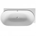 Duravit Luv Ванна из минерального литья 185x95см, цвет белый, с панелью справа и ножками, цвет: белый. 700432000000000,  792208000001000