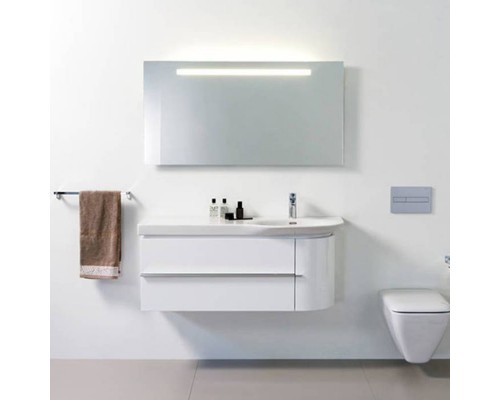 Laufen Palace Тумба c раковиной 114х45х37.5см., 2 выдвижных ящика,1 дверца, петли слева, подвесной, цвет: белый глянцевый. 8.1670.5.000.104.1, 4.0160.2.075.464.1 Laufen Palace Тумба c раковиной 114х45х37.5см., 2 выдвижных ящика,1 дверца, петли слева, подвесной, цвет: белый глянцевый. 8.1670.5.000.104.1, 4.0160.2.075.464.1
