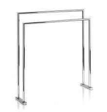 Decor Walther HT 5 Полотенцедержатель двойной 70x16x75см, напольный, цвет: хром. 0503500