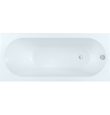 Акриловая ванна Aquanet Polly 00345459 175x80 см, пристенная, белая, с каркасом