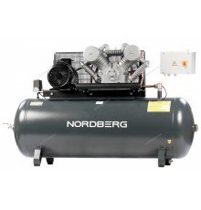 Компрессор поршневой с ременной передачей 380В, ресив. 500л, 1400л/мин NORDBERG NCP500/1400-16
