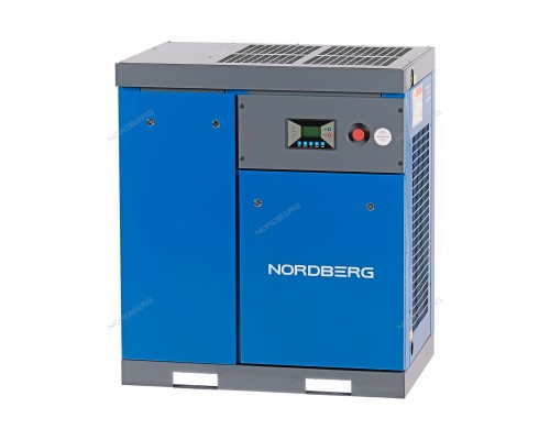 Компрессор винтовой, 22 кВт, 10 бар, 3085 л/мин, IP23, без ресивера NORDBERG NCB30
