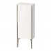 Duravit XViu Шкаф подвесной 40x24x89см, с 1 дверью, 2 стеклянными полками (петли справа), цвет: белый глянцевый/champagne matt. XV9714B1,  XV1305RB122