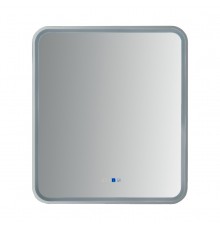 Зеркало-шкаф Silver Mirrors L 80х70 см, с подсветкой, белое