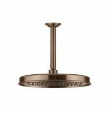 Gessi Venti20 Верхний душ Oslash;30см., с потолочным держателем 29.3см., цвет: Copper Brushed PVD. 65153#708
